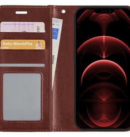 Nomfy Nomfy iPhone 13 Pro Max Pro Hoesje Bookcase - Bruin