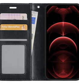 Nomfy Nomfy iPhone 13 Mini Hoesje Bookcase - Zwart