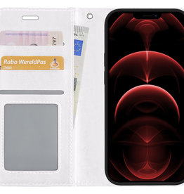 Nomfy Nomfy iPhone 13 Mini Hoesje Bookcase - Wit