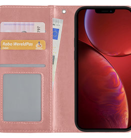 NoXx NoXx iPhone 13 Pro Max Pro Hoesje Bookcase - Rose Goud