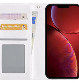 NoXx NoXx iPhone 13 Pro Hoesje Bookcase - Wit