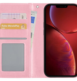 NoXx NoXx iPhone 13 Mini Hoesje Bookcase - Lichtroze