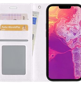 BASEY. BASEY. iPhone 13 Hoesje Bookcase - Wit
