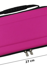 Nomfy Hoesje Geschikt voor Nintendo Switch OLED Hoes Bescherm Case Hardcover - Hoes Geschikt voor Nintendo Switch OLED Case - Roze