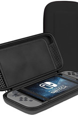 Geschikt Voor Nintendo Switch OLED Case Hoes Hard Cover Geschikt voor Nintendo Switch OLED - Zwart