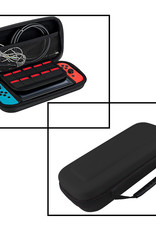 Geschikt Voor Nintendo Switch OLED Case Hoes Hard Cover Geschikt voor Nintendo Switch OLED - Zwart