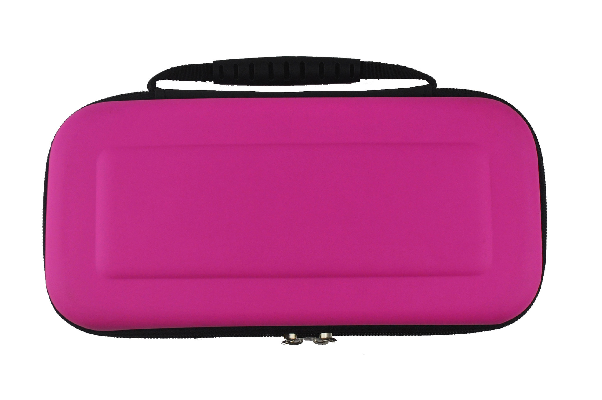 BASEY. Hoesje Geschikt voor Nintendo Switch OLED Case Hoes Hard Cover - Bescherm Case Geschikt voor Nintendo Switch OLED Hoes - Roze