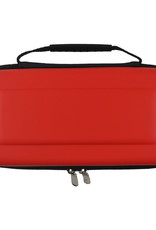 BASEY. Hoesje Geschikt voor Nintendo Switch OLED Case Hoes Hard Cover - Bescherm Case Geschikt voor Nintendo Switch OLED Hoes - Rood