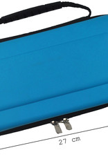 BASEY. Hoesje Geschikt voor Nintendo Switch OLED Case Hoes Hard Cover - Bescherm Case Geschikt voor Nintendo Switch OLED Hoes - Blauw