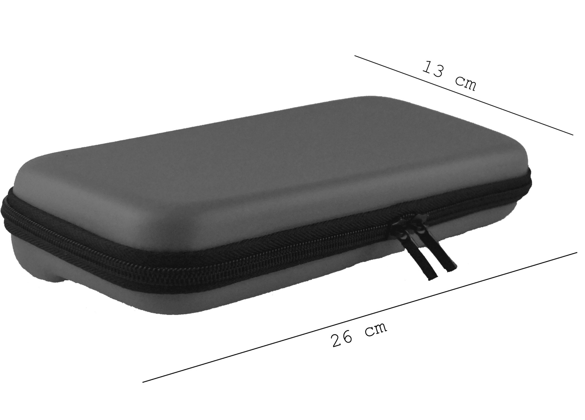 Geschikt voor Nintendo Switch OLED Case Met Koord Hoes Hard Cover - Carry Case Geschikt Voor Nintendo Switch OLED - Grijs