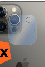 Nomfy Screenprotector Geschikt voor iPhone 13 Pro Camera Screen Protector Beschermglas - Screenprotector Geschikt voor iPhone 13 Pro Camera Screenprotector Tempered Glass - 2 PACK