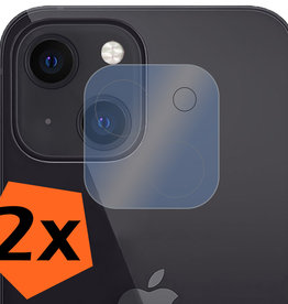 Nomfy Nomfy iPhone 13 Mini Camera Screenprotector - 2 PACK