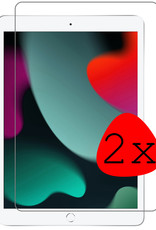 BASEY. Screenprotector Geschikt voor iPad 9 (10.2) Screenprotector Tempered Glass - Screenprotector Geschikt voor iPad iPad 9 (10.2) Screen Protector Beschermglas - 2 stuks