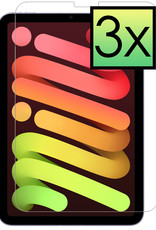 NoXx Screenprotector Geschikt voor iPad Mini 6 Screenprotector Bescherm Glas Screen Protector - 3x