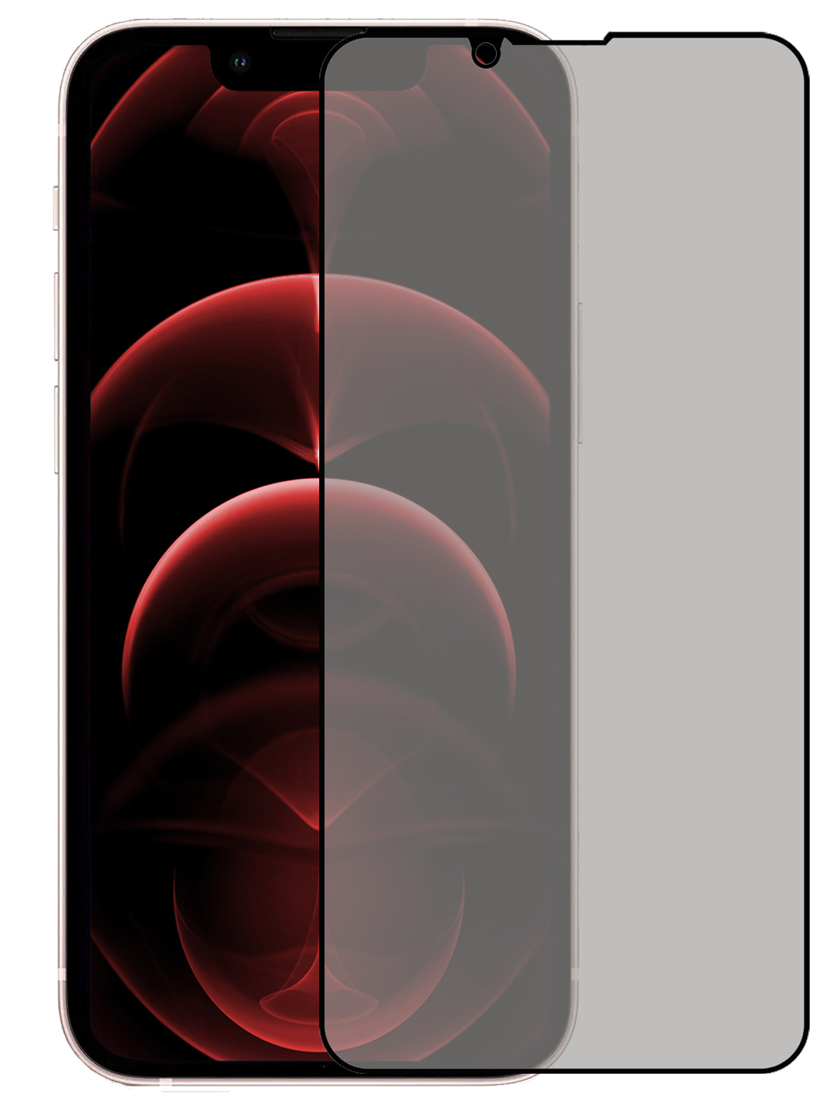 Nomfy Screenprotector Geschikt voor iPhone 13 Pro Max Screenprotector Privacy Bescherm Glas - Screenprotector Geschikt voor iPhone 13 Pro Max Privacy Screenprotector Tempered Glass