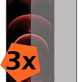 Nomfy Nomfy iPhone 13 Pro Screenprotector Privacy - 3 PACK