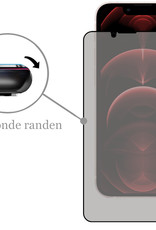 Nomfy Screenprotector Geschikt voor iPhone 13 Screenprotector Privacy Bescherm Glas - Screenprotector Geschikt voor iPhone 13 Privacy Screenprotector Tempered Glass - 2 PACK