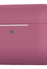 BASEY. Case Geschikt voor AirPods 3 Hoesje Siliconen Hoes Cover - Hoes Geschikt voor Apple AirPods 3 Case Siliconen - Oud roze