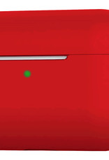 BASEY. Case Geschikt voor AirPods 3 Hoesje Siliconen Hoes Cover - Hoes Geschikt voor Apple AirPods 3 Case Siliconen - Rood