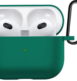 BASEY. BASEY. Siliconen Hoesje Voor Apple AirPods 3 - Turquoise Groen