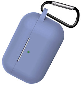 NoXx NoXx Siliconen Hoesje Voor Apple AirPods 3 - Babyblauw