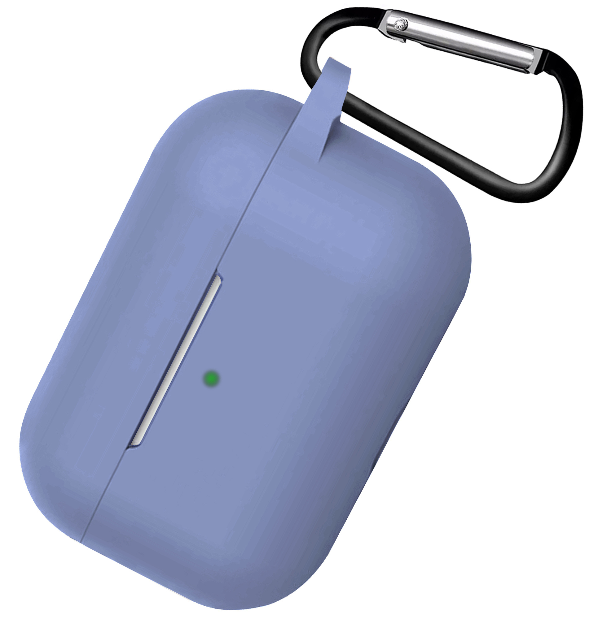 NoXx Hoes Geschikt voor AirPods 3 Hoesje Cover Silicone Case Hoes - Babyblauw