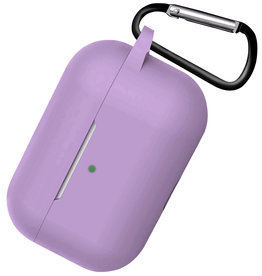 NoXx NoXx Siliconen Hoesje Voor Apple AirPods 3 - Lila
