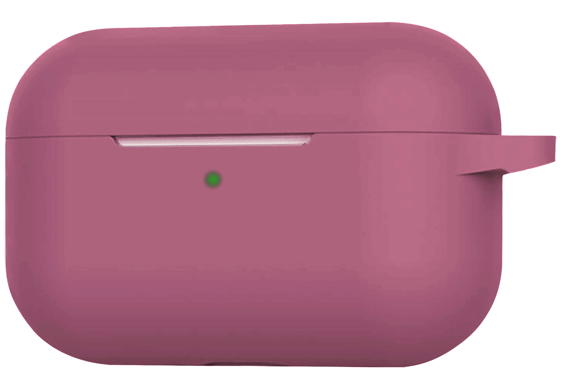 NoXx Hoes Geschikt voor AirPods 3 Hoesje Cover Silicone Case Hoes - Oud roze