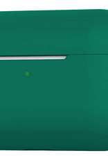 NoXx Hoes Geschikt voor AirPods 3 Hoesje Cover Silicone Case Hoes - Turquoise Groen