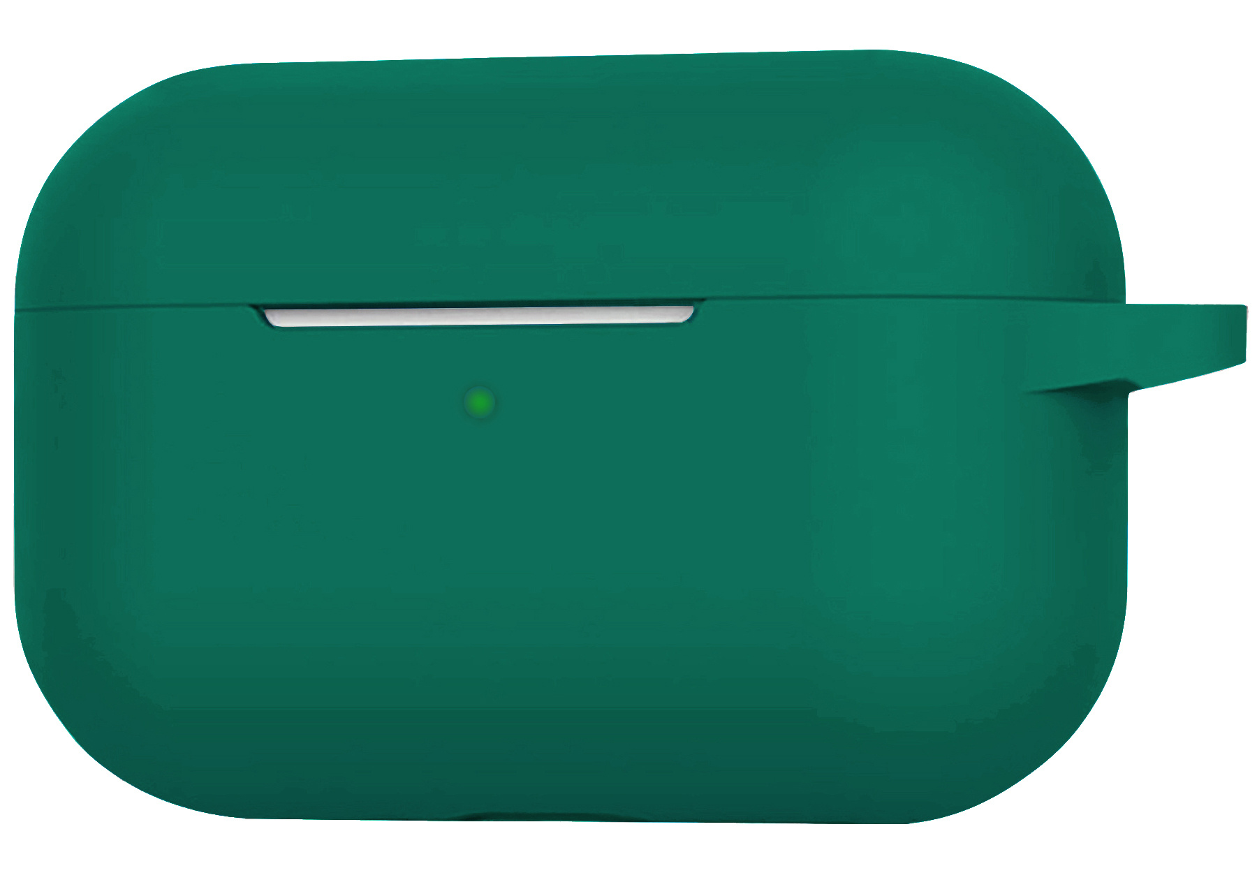 NoXx Hoes Geschikt voor AirPods 3 Hoesje Cover Silicone Case Hoes - Turquoise Groen