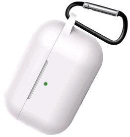 NoXx NoXx Siliconen Hoesje Voor Apple AirPods 3 - Wit