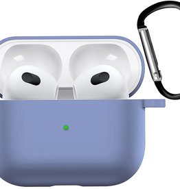 Nomfy Nomfy Siliconen Hoesje Voor Apple AirPods 3 - Babyblauw