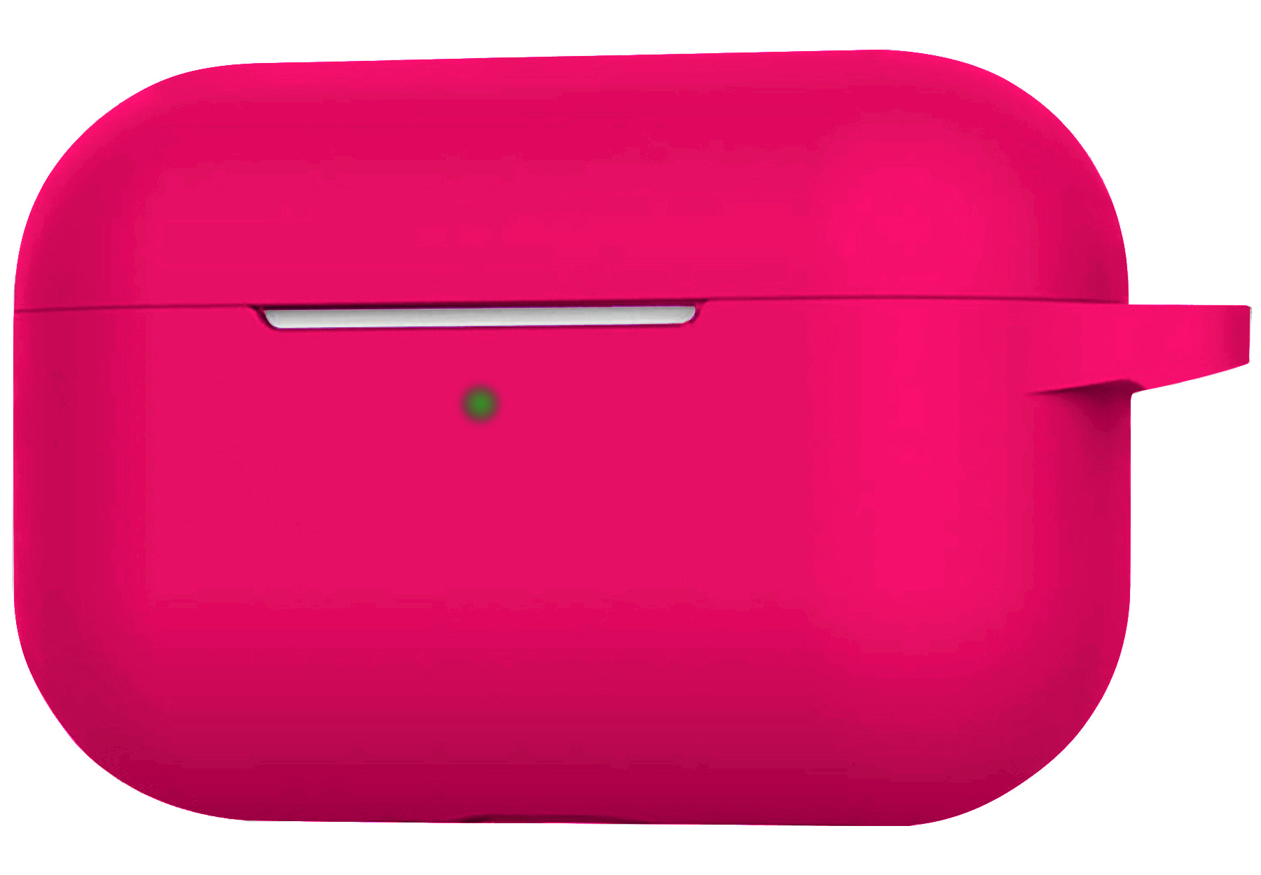 Nomfy Hoesje Geschikt voor AirPods 3 Hoesje Siliconen Case Hoes - Hoesje Geschikt voor Apple AirPods 3 Case - Donkerroze