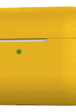 Nomfy Hoesje Geschikt voor AirPods 3 Hoesje Siliconen Case Hoes - Hoesje Geschikt voor Apple AirPods 3 Case - Geel