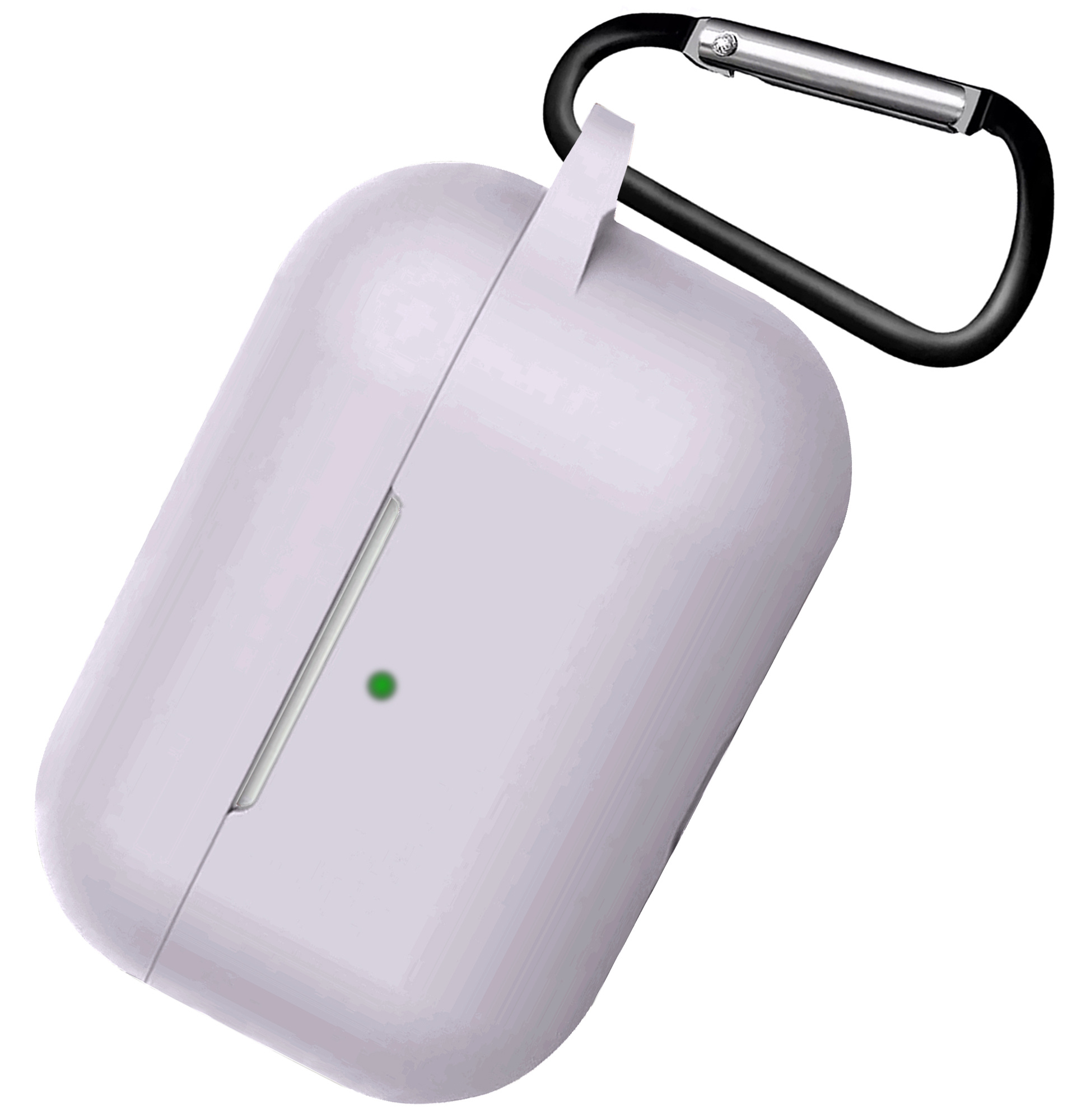 Nomfy Hoesje Geschikt voor AirPods 3 Hoesje Siliconen Case Hoes - Hoesje Geschikt voor Apple AirPods 3 Case - Transparant