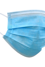 Nomfy Mondkapje Blauw Wegwerp - Mondmasker Wegwerp Niet Medisch Mondkapje Blauw - Blauw Mondkapje Wegwerp Universeel - 1 Stuks