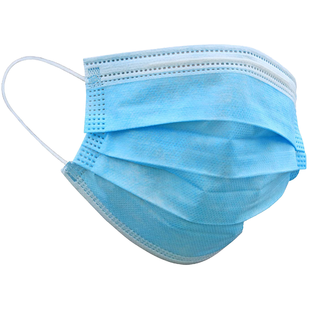 Nomfy Mondkapje Blauw Wegwerp - Mondmasker Wegwerp Niet Medisch Mondkapje Blauw - Blauw Mondkapje Wegwerp Universeel - 1 Stuks