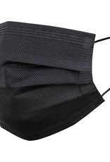 NoXx Mondkapje Wegwerp Mondmasker Universeel Niet Medisch Zwart - 1x