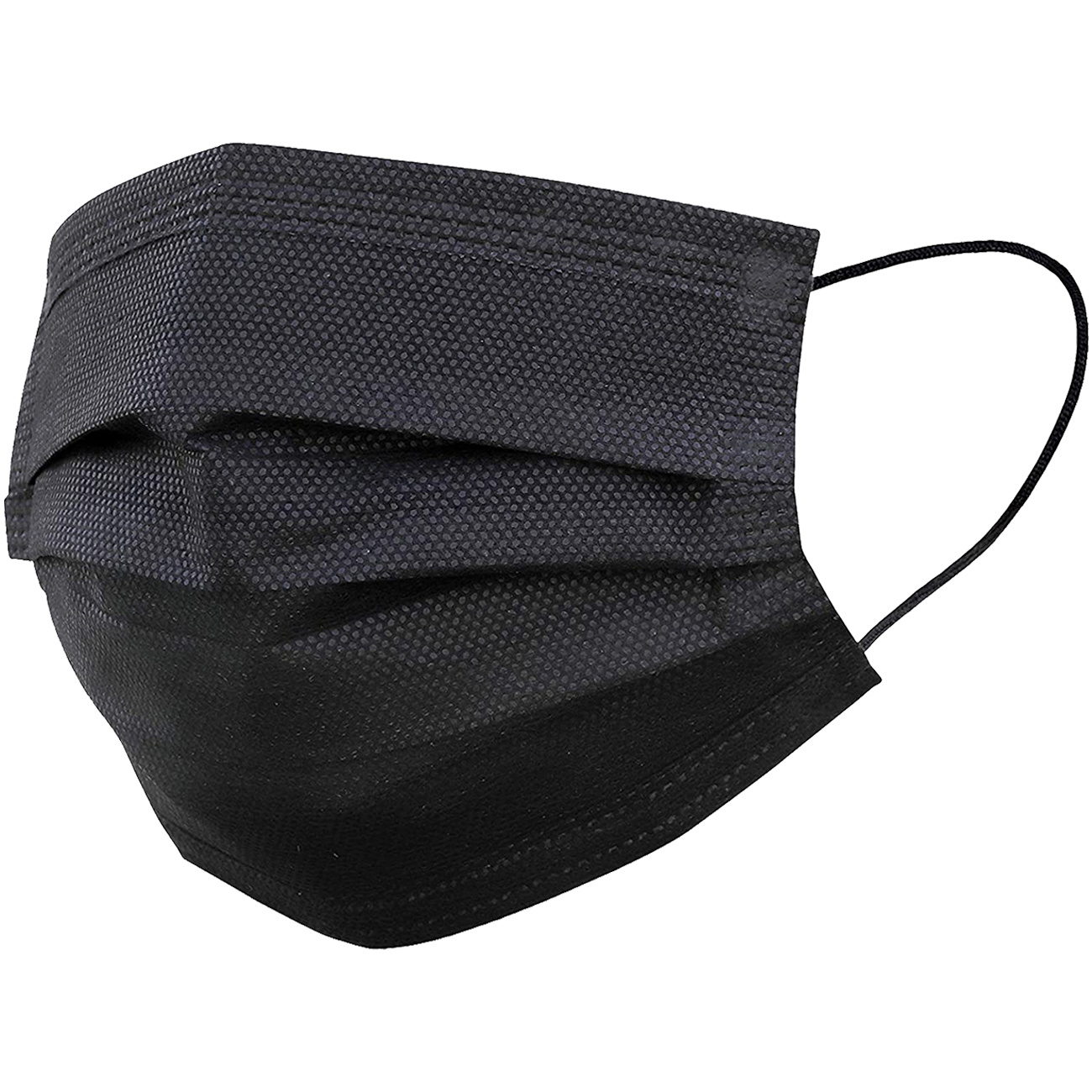 NoXx Mondkapje Wegwerp Mondmasker Universeel Niet Medisch Zwart - 1x