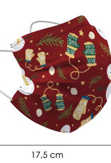 NoXx Mondkapje Wegwerp Mondmasker Kerst Universeel Niet Medisch Wanten - 5x