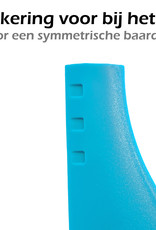 Nomfy Baardkam Baard Trimmer - Baard Kam Beard Shaper - Baard Verzorging - Blauw