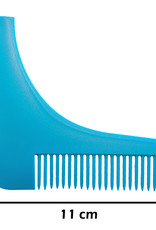 Nomfy Baardkam Baard Trimmer - Baard Kam Beard Shaper - Baard Verzorging - Blauw