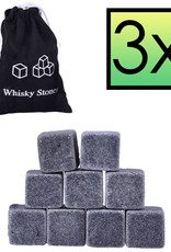 NoXx Whiskey Stones Herbruikbare IJsblokjes - Whisky Stenen Herbruikbaar - 27 Stuks