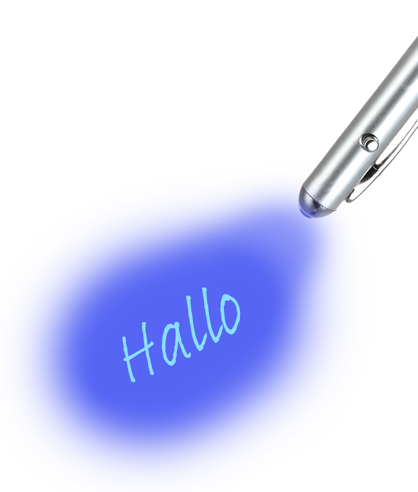 BASEY. UV Pen Onzichtbare Inkt Pen - Geheimschrift Pen Met UV Lampje En Onzichtbare Inkt