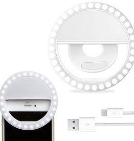 Nomfy Nomfy Selfiering Oplaadbaar - Wit