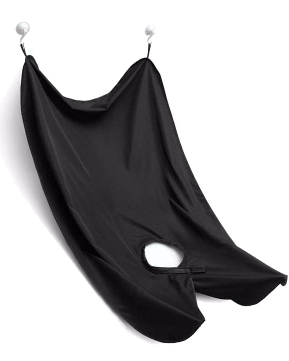 Nomfy Baardschort Zwart Beard Cape Baard Verzorging - Baard Schort Voor Scheren - Zwart