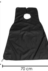 NoXx Baard Schort Beard Cape Baardschort Baard Scheren Baard Verzorging - Zwart