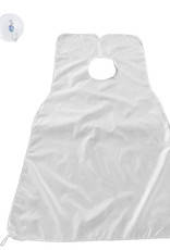 Nomfy Baardschort Wit Beard Cape Baard Verzorging - Baard Schort Voor Scheren - Wit