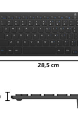 Nomfy Draadloos Toetsenbord Universeel Wireless Keyboeard Bluetooth - Bluetooth Toetsenbord Draadloze Toetsenbord - Zwart