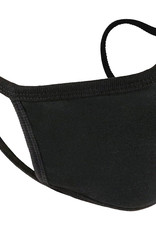 Nomfy Mondkapje Wasbaar Zwart Katoenen Mondmasker Wasbaar Mondkapje Wasbare Mondkapjes Universeel Katoen Zwart
